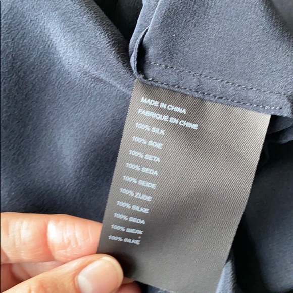 Navy Silk Club Monaco Camisole - Picture 7 of 8